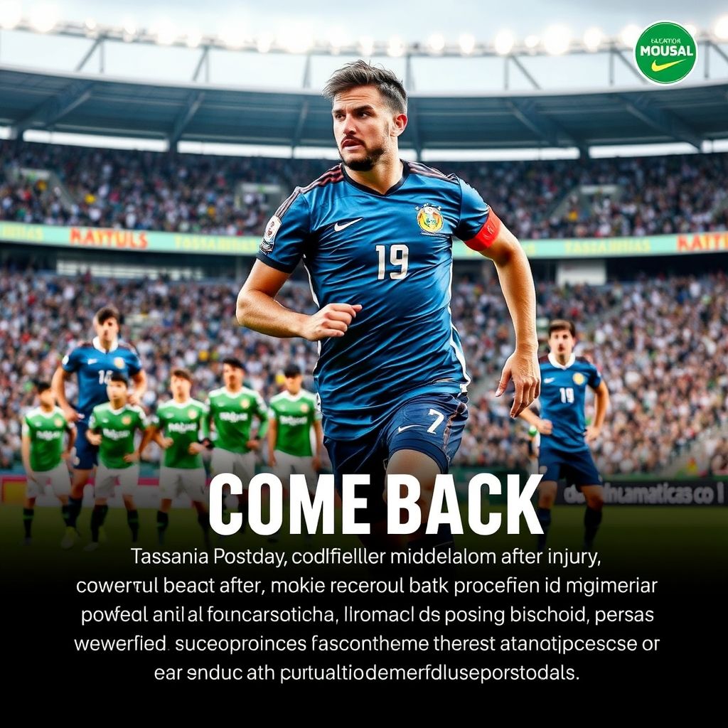 半岛体育app投注-塔斯马尼亚联中场大将伤愈复出，战帕尔梅拉斯阵容稳固